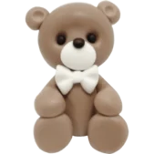 Figurka na tort Miś z Masy Cukrowej. Zdjęcie produktu w sklepie