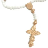 Szczegóły Różańca z masy cukrowej. Zdjęcie do Galerii Produktu