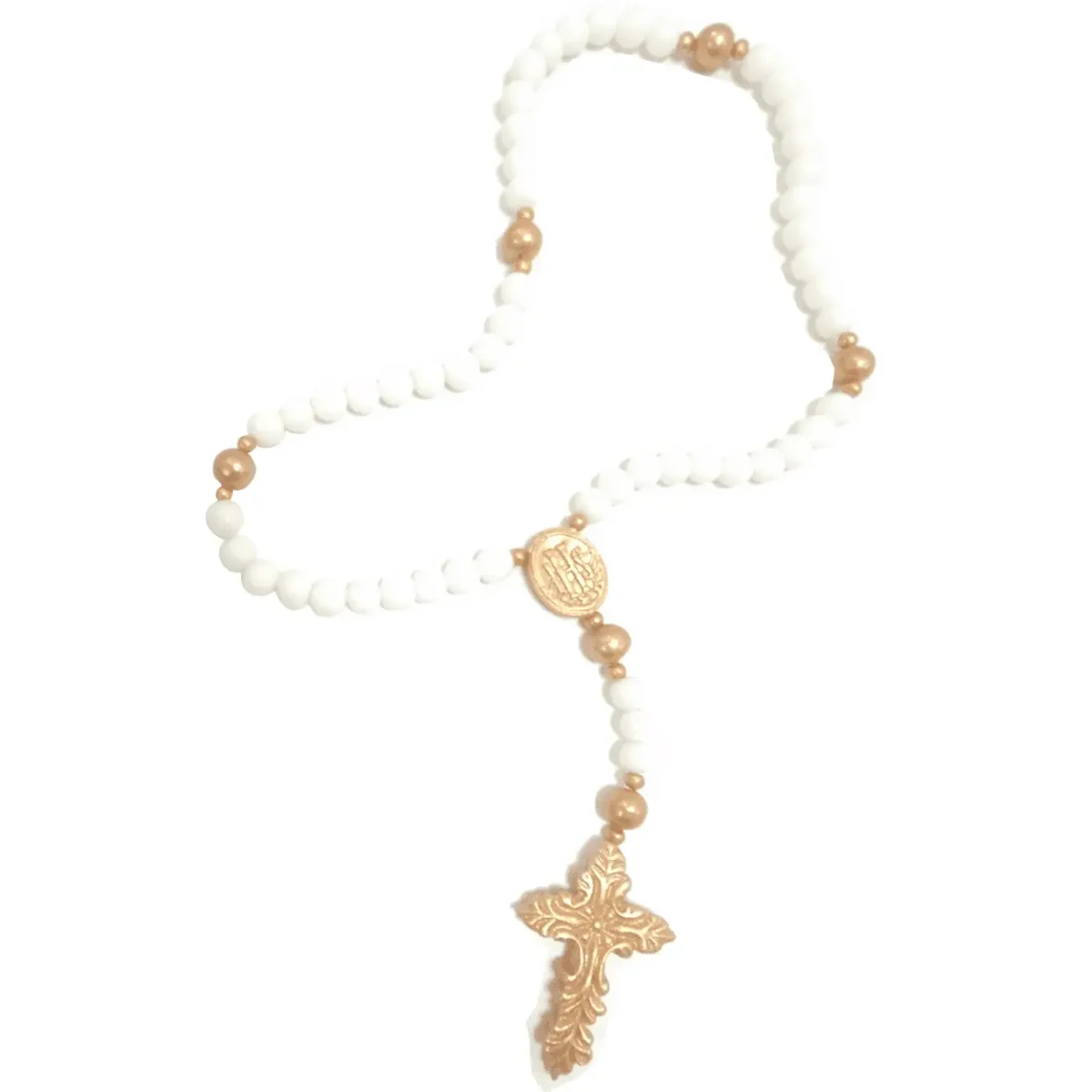 Różaniec cały Różaniec z masy cukrowej. Zdjęcie do galerii produktu