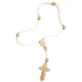 Różaniec z masy cukrowej. Zdjęcie do galerii produktu