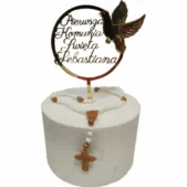 Różaniec z Topperem. Ciemniejsze zdjęcie do galerii Produktu