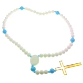 Niebieski Różaniec z masy cukrowej Zdjęcie główne do oferty