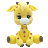 Figurka na tort Nowa Żyrafa Safari z masy cukrowej 8-9 cm. Zdjęcie produktu do sklepu